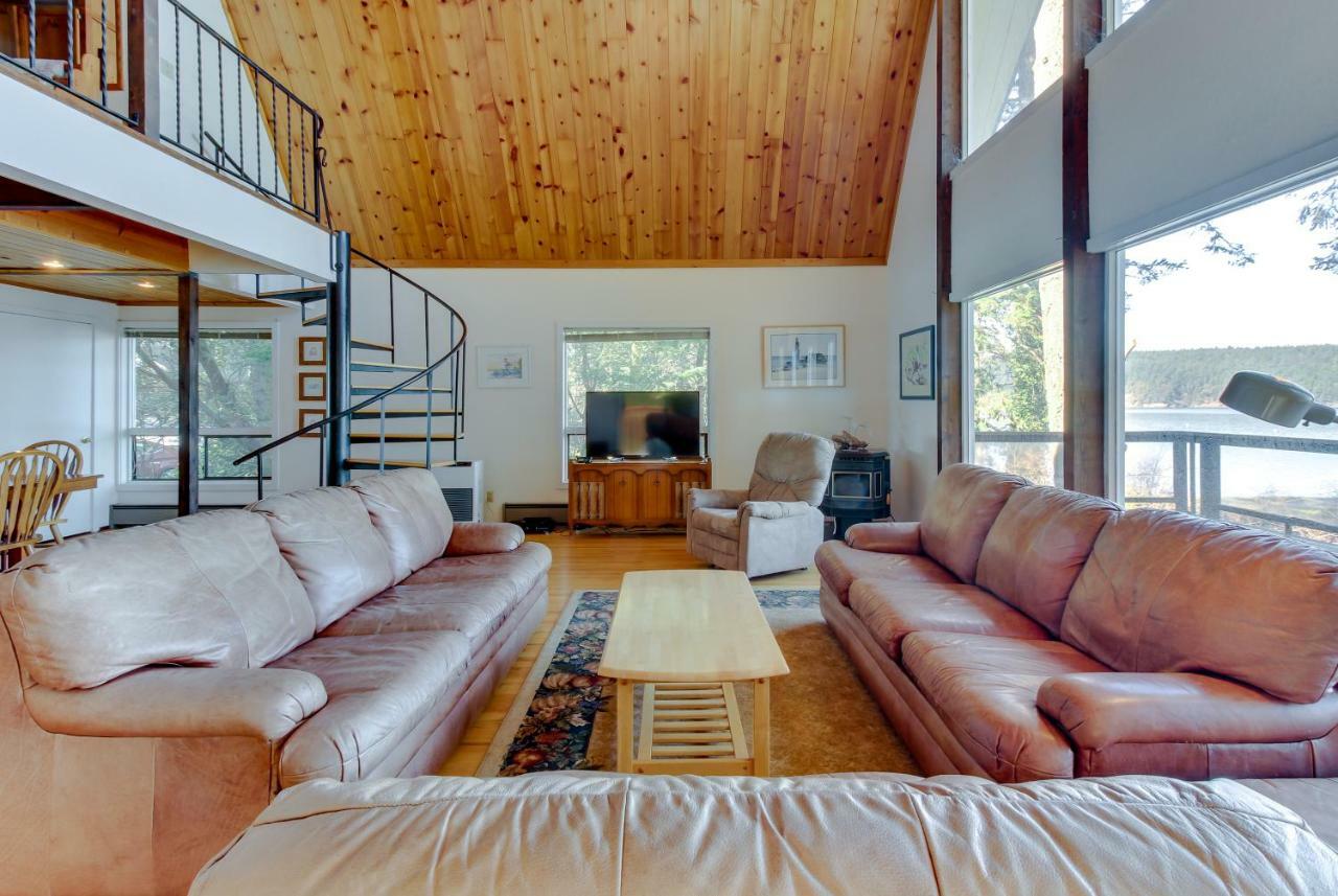 Lopez Island Hunter Bay Waterfront Home Extérieur photo