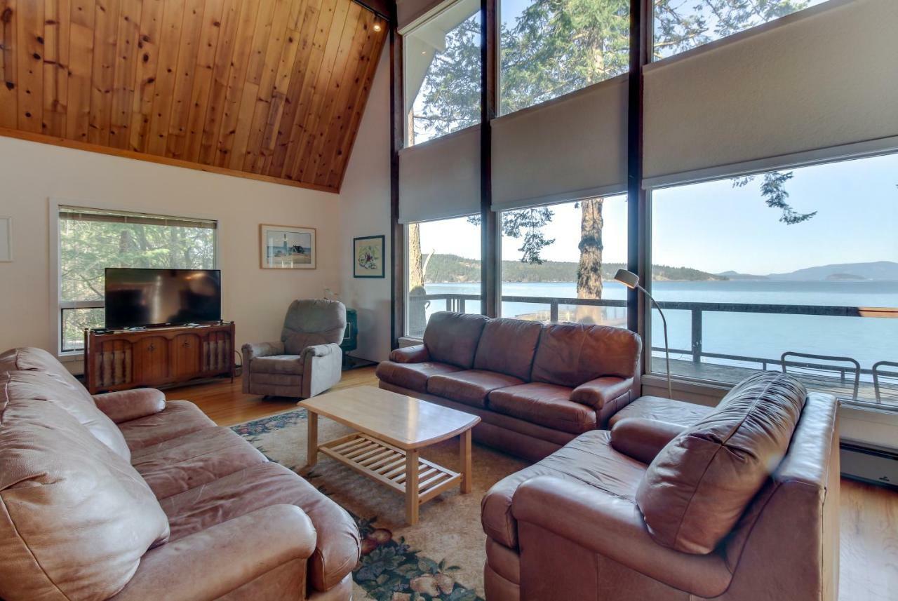 Lopez Island Hunter Bay Waterfront Home Extérieur photo